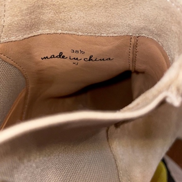 Joie Barleena Suede Cone-Heel Booties (38.5) - Picture 10 of 16